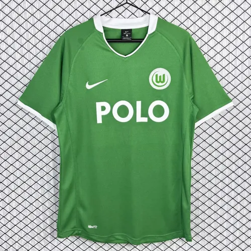 2008-2009 Wolfsburg Home Retro Soccer Jersey