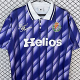 1992-1993 Valladolid Home Retro Soccer Jersey