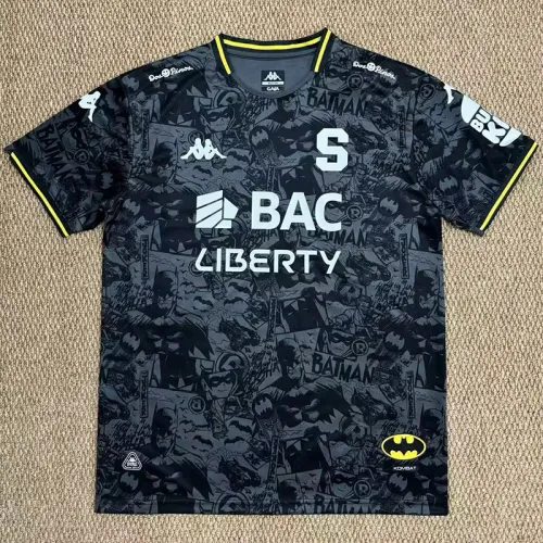 25-26 Deportivo Saprissa Batman Black Fans Soccer Jersey