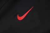 25-26 PSG Black Jacket Tracksuit #A25117