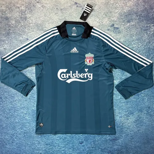 2008-2009 LIV Third Long Sleeve Retro Soccer Jersey