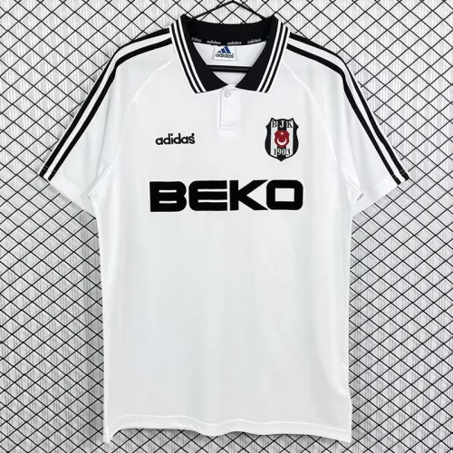 1996-1997 Besiktas Away Retro Soccer Jersey