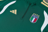 26-27 Italy Green Half Pull Tracksuit (半拉链)