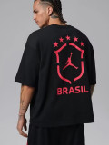 25-26 Brazil Black T-Shirt