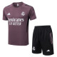 25-26 RMA Gray Purple Training Short Suit #D25279