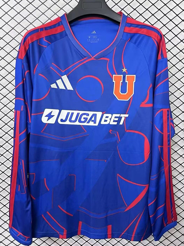 26-27 Universidad De Chile Home Long Sleeve Soccer Jersey (长袖)