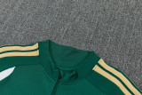 26-27 Italy Green Half Pull Tracksuit (半拉链)