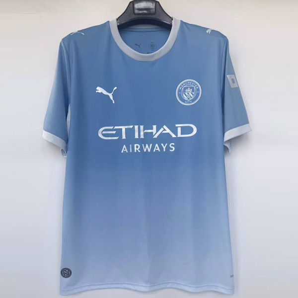 26-27 Man City Home 1:1 Fans Soccer Jersey
