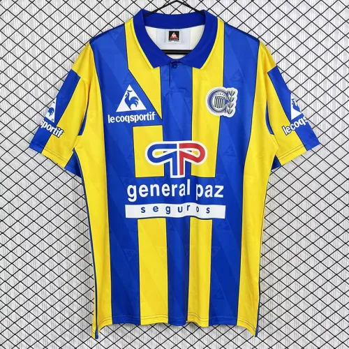 1995-1996 Rosario Central Home Retro Soccer Jersey