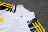 25-26 RMA White Half Pull Tracksuit #B25152(半拉链)