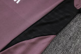 25-26 RMA Gray Purple Half Pull Tracksuit #B25151(半拉链)