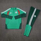 26-27 Algeria Green Half Pull Tracksuit (半拉链)