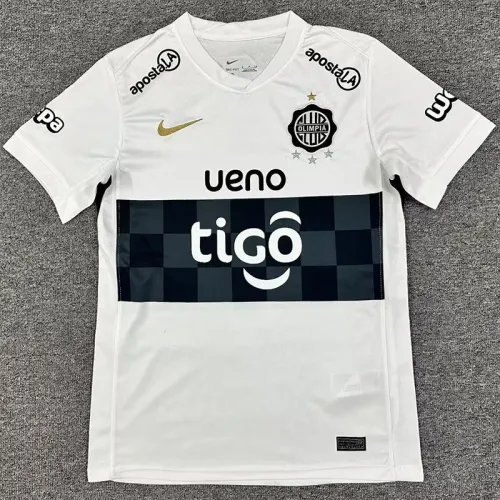 26-27 Club Olimpia Home Fans Soccer Jersey