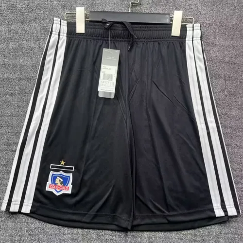 26-27 Colo-Colo Home Black Shorts Pants