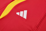 26-27 Germany Red Half Pull Tracksuit (半拉链)