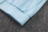 25-26 Man City Light blue Kids Jacket Tracksuit #E25223(童装)