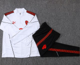 25-26 ACM White Kids Half Pull Tracksuit #E25222(童装)(半拉链)