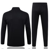 25-26 Man City Black Kids Half Pull Tracksuit #E25231(童装)(半拉链)