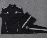 25-26 Man City Black Half Pull Tracksuit #B25154(半拉链)