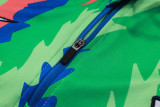 25-26 Brazil Green Half Pull Tracksuit #B25155(半拉链)