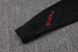 25-26 PSG Black Kids Jacket Tracksuit # E25227(童装)
