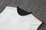 26-27 Flamengo White black Tank top and shorts suit #D26010