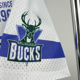 2026 BUCKS White Retro High Quality Casual T-Shirt #MN