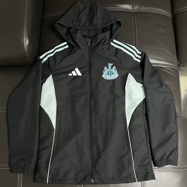 26-27 Newcastle Black Windbreaker