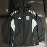 26-27 Aston Villa Black Windbreaker
