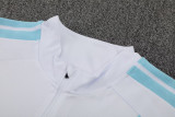 26-27 Argentina White Half Pull Tracksuit (半拉链)