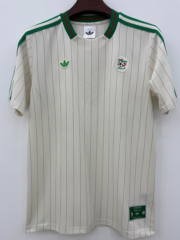 26-27 Algeria White Casual Edition Fans Training shirts