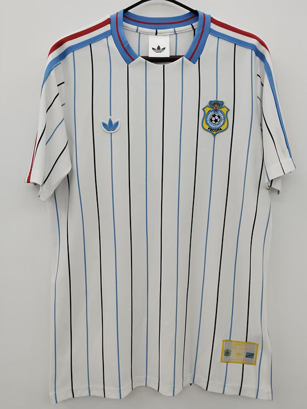 26-27 DR Congo White Casual Edition Fans Training shirts