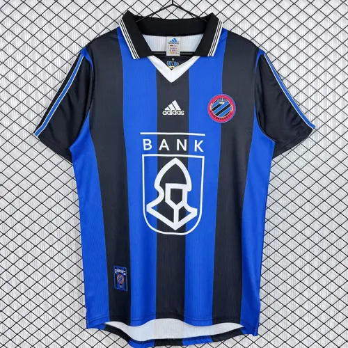 1998-1999 Bruges FC Home Retro Soccer Jersey