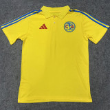 26-27 Club America Yellow Polo Short Sleeve