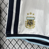 26-27 Argentina White Player Version Shorts Pants(球员短裤)