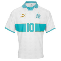 25-26 Marseille King Series #10 White Soccer Jersey