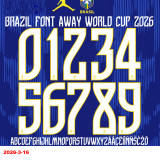 26-27 Brazil Away Long Sleeve Soccer Jersey (长袖)