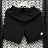 D334 AD Black Casual Short Pants