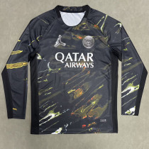 25-26 PSG Jordan Night Edition Long Sleeve Soccer Jersey (长袖)