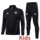 25-26 Man City Black Kids Jacket Tracksuit #E25239(童装)
