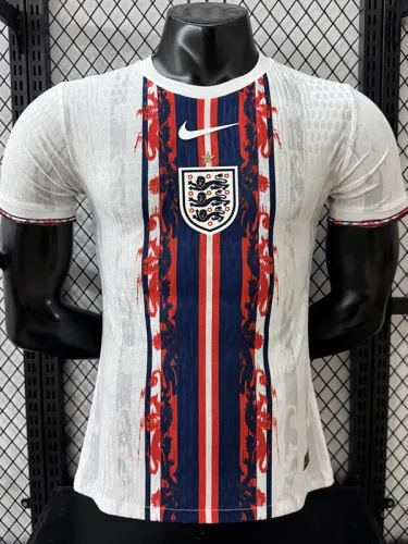 26-27 England White Player Version Training shirts
