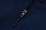 26-27 Cruzeiro Royal blue Half Pull Tracksuit #B26010(半拉链)