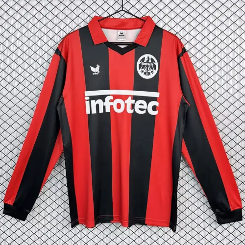 1983-1984 Frankfurt Home Long Sleeve Retro Soccer Jersey