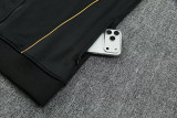 26-27 Portugal Black Jacket Tracksuit