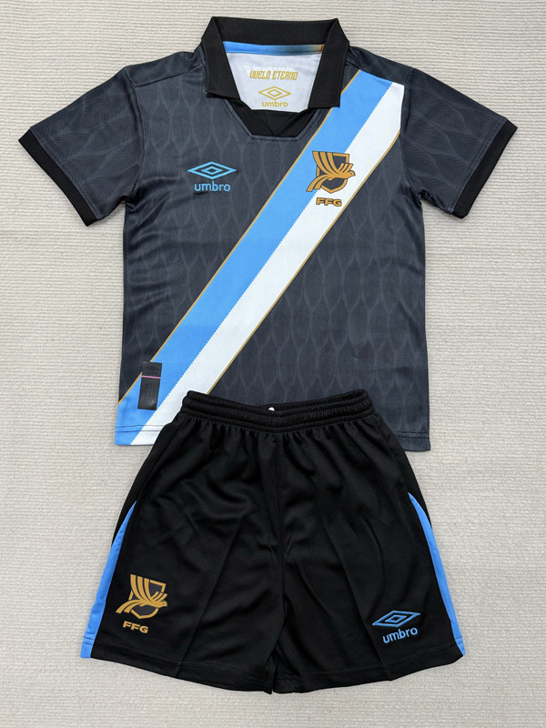 26-27 Guatemala Away Kids Soccer Jersey