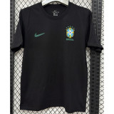 25-26 Brazil Black Training shirts