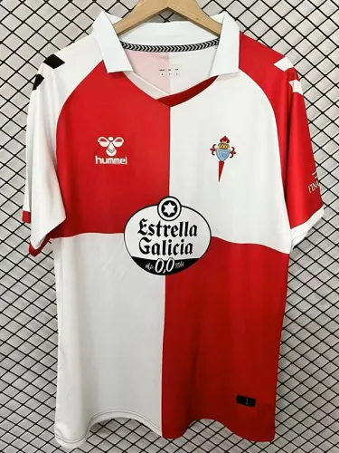 25-26 Celta Red White Special Edition Fans Soccer Jersey