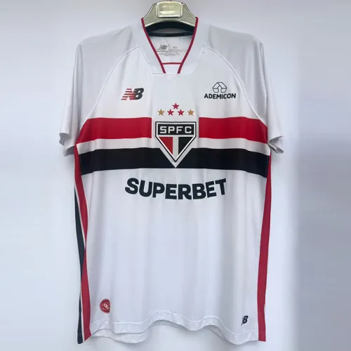26-27 Sao Paulo Home 1:1 Fans Soccer Jersey