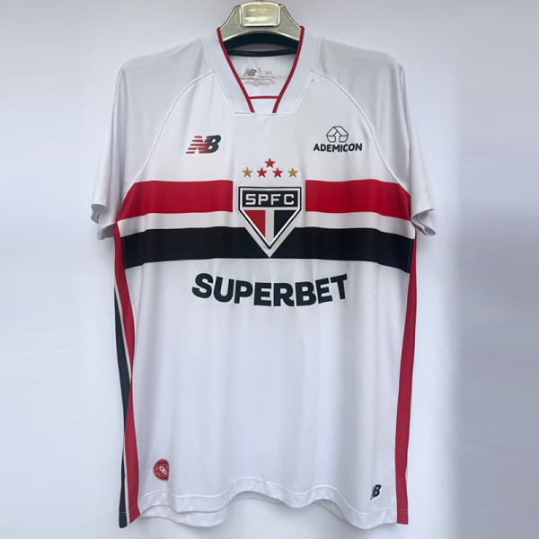 26-27 Sao Paulo Home 1:1 Fans Soccer Jersey