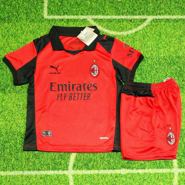 25-26 ACM Fourth Red Kids Soccer Jersey